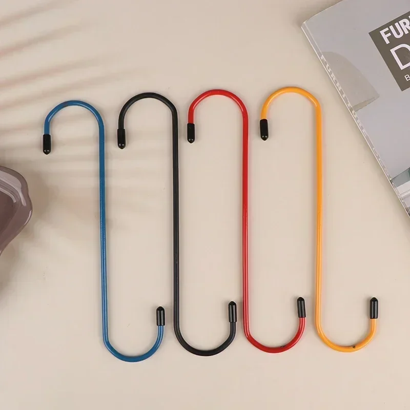 1/4pcs Car Brake Brake Hook Caliper Hook with Cap Brake Pad Replacement S-Shape Brakes Distributor Cylinder Hook Universal Tool