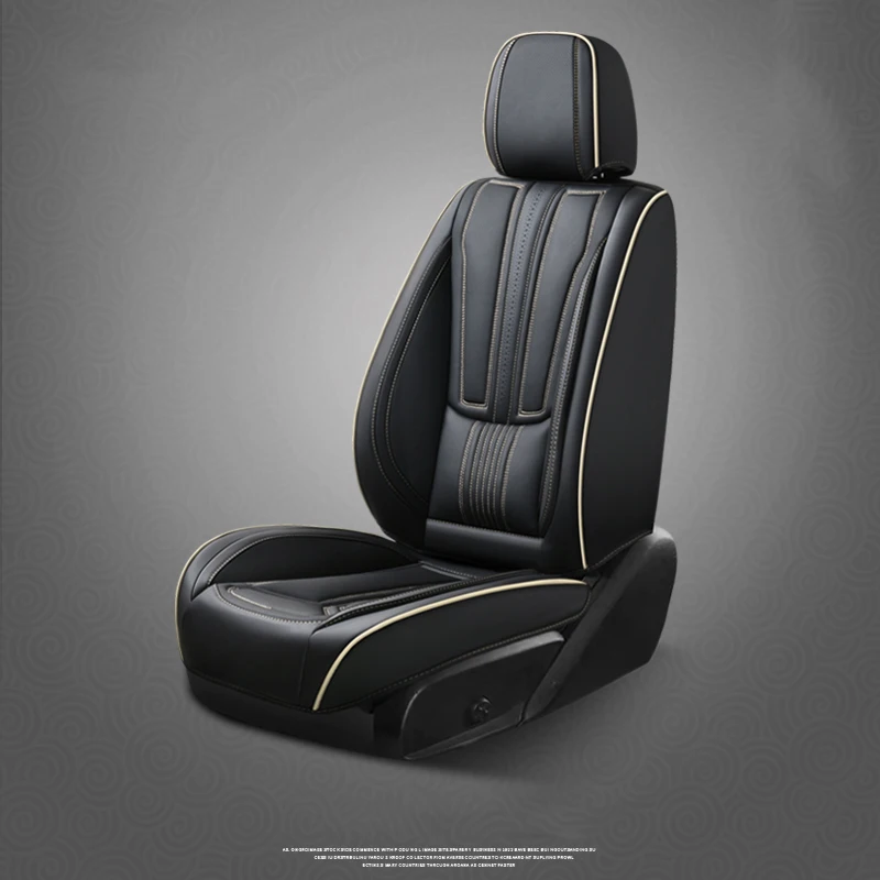 thumbnail image 1 of Juego completo de fundas universales para asientos de coche de cuero para BMW F10, Kia Stonic, Mazda 6 GH, Seat Altea, Mitsubishi Asx, Audi A4, accesorios para automóviles, 1 of 5