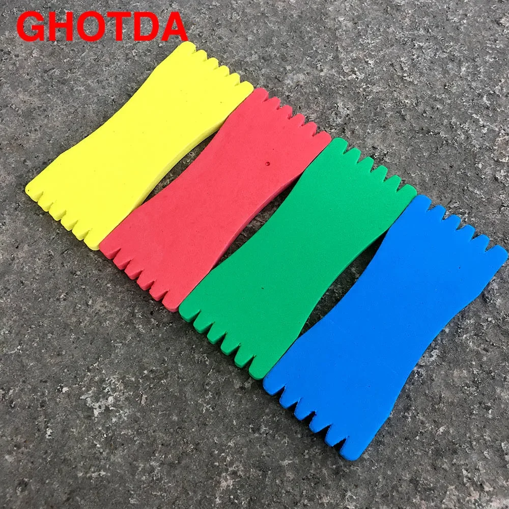 EVA Foam Fishing Line Plate Fishing Winding Line Board Tackle 8/10/12/14/17CM 10Pcs/lot