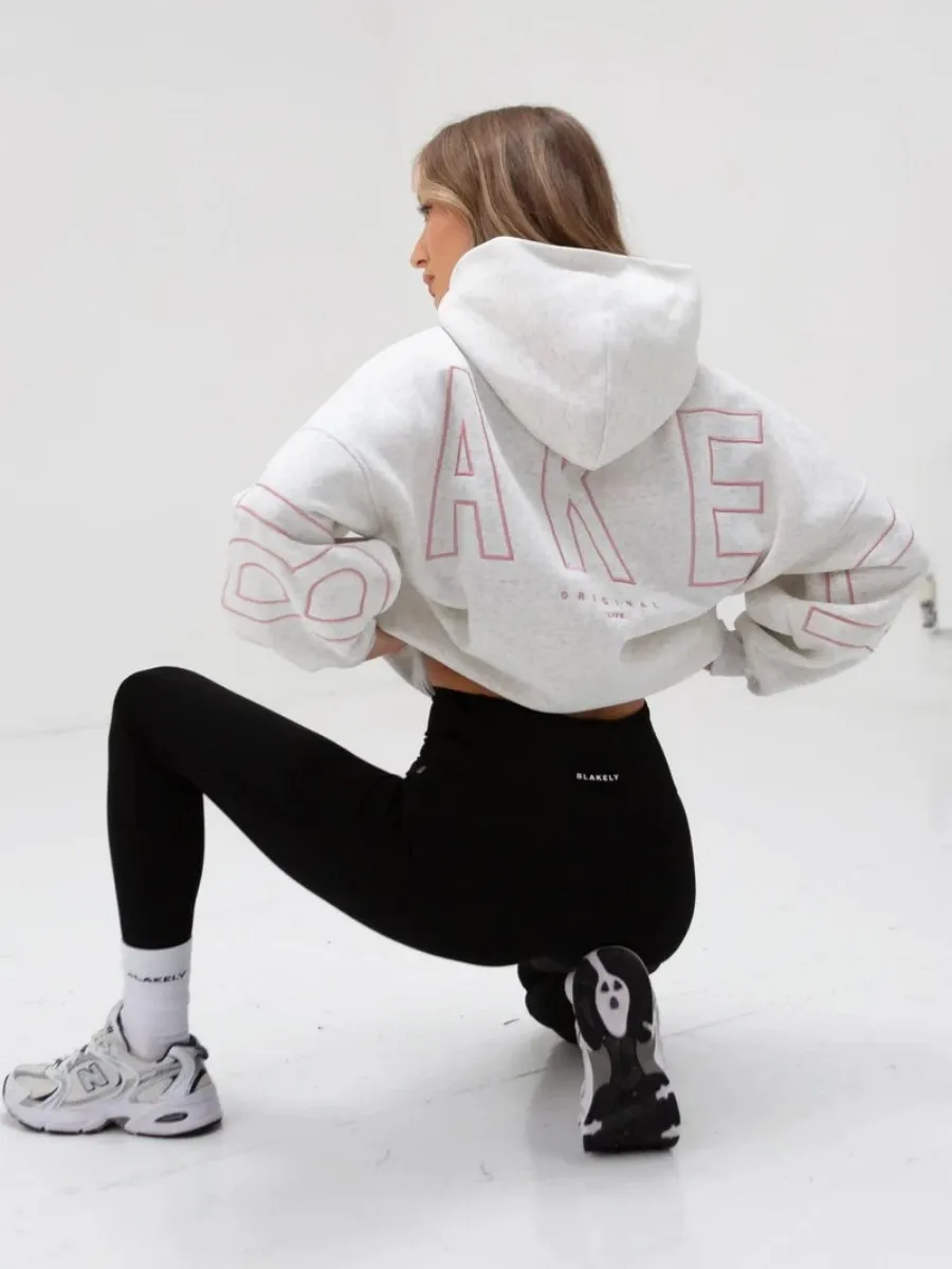 Hip-hop Harajuku High Street Trendy Brand Letter Print Oversized Hoodie Men Y2K 2025 Retro Gothic Punk Casual Sweatshirt Women
