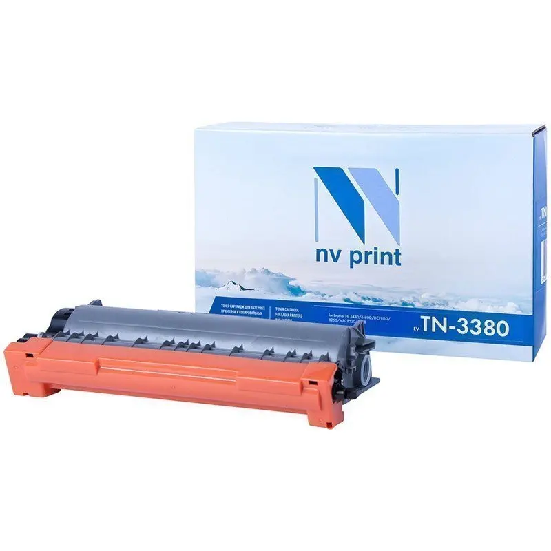 Картридж совм. NV Print TN-3380 черный для Brother HL-5440D/5450DN/5470DW/6180/8110/8250 (8000стр) | Электроника