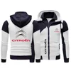 2024 Car Logo Citroen Men's Double Zipper Jacket Harajuku Fashion Windproof Jacket Outdoor Fishing and Mountaineering Top 1