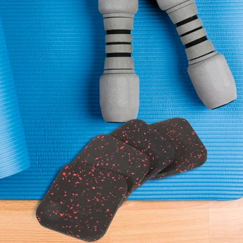 Sound Insulation Mat Exercise Bike Rubber Mats for Gym Workout Pad Equipment Treadmill Pads Flooring Non Slip 6