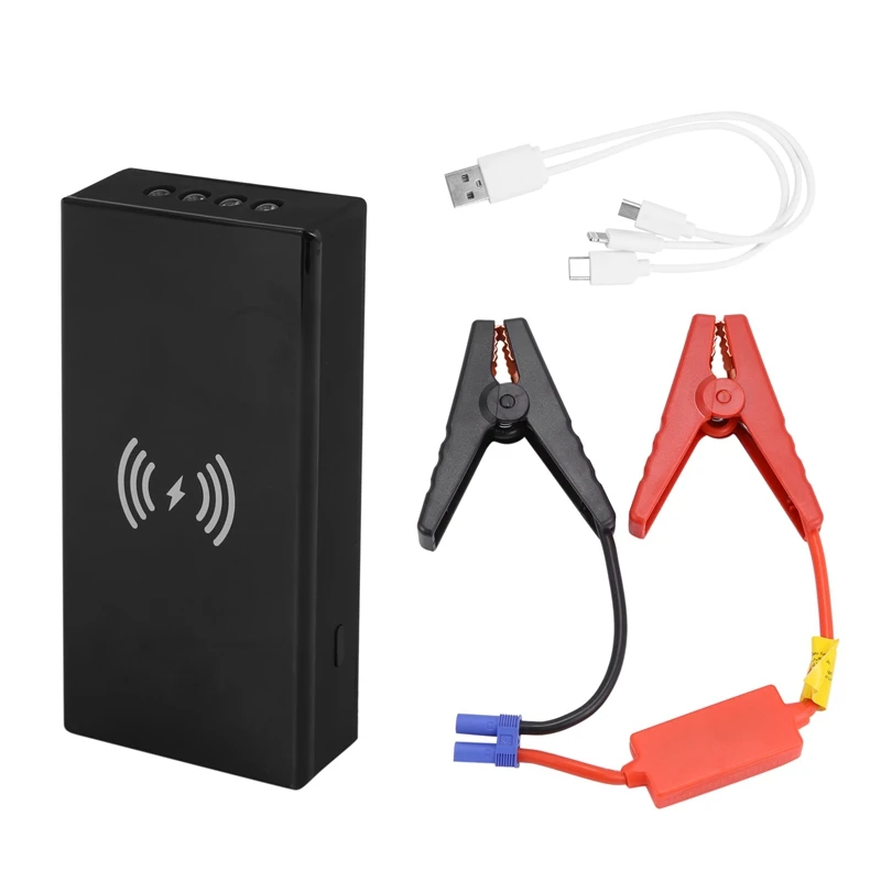 Caricabatterie Wireless Jump Starter 20000Mah 12V 600A Car Jump Starter Portatile Power Bank Boster Per Auto