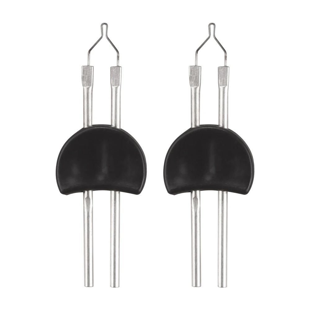 2PCS Leather Craft Thread Burner Cord Burn Melt Thread Replacement Tips Melting Welding Wax Pen for Jewelry Mould Wax Crayons