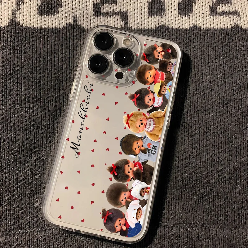 Cartoon M-Monchhichis Clear Phone Case Cover