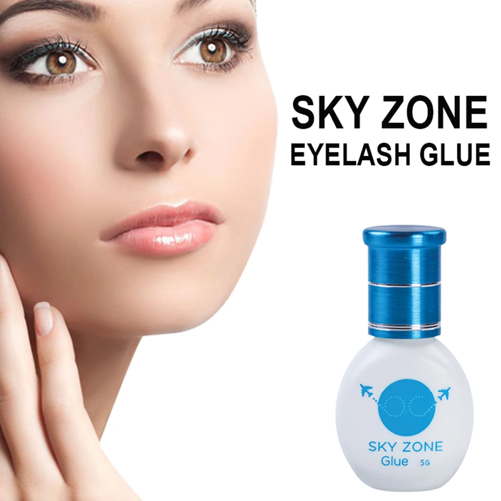 10 Bottles Sky Zone Glue Eyelash Extensions Glue 12s Dry Time Fastest