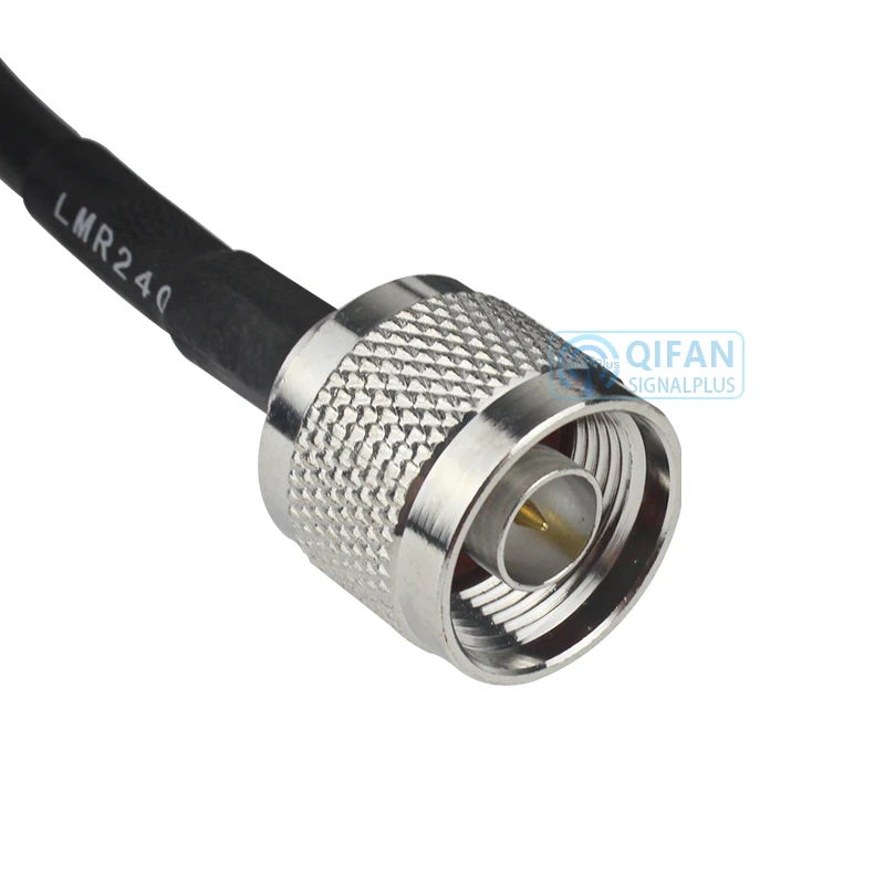 15 M/48Ft Low Loss 50 ohm SMA Male to N Male LMR240 RF Coaxial Cable Equivalent 3G/4G/5G/LTE/Ham/GPS/WiFi/RF Radio coax cable
