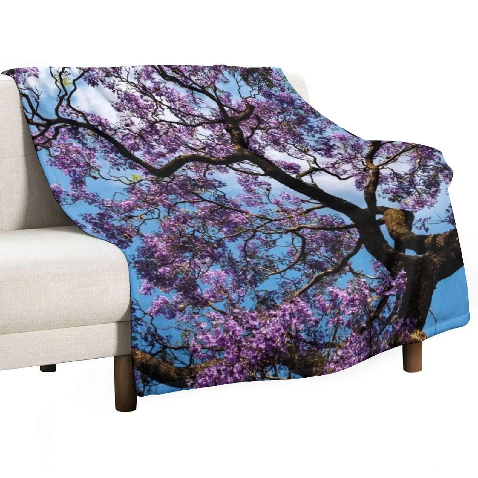 

Gift Idea Jacaranda Throw Blanket Sofa Throw Blanket Blanket For Sofa