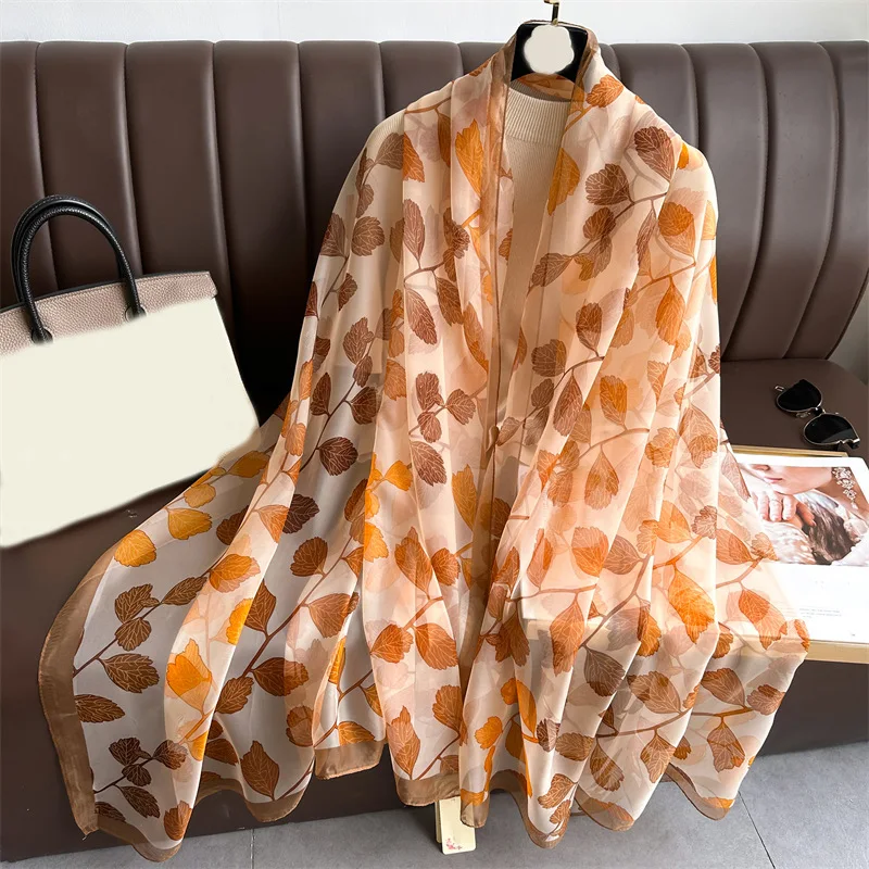 

Women Elegant printing Scarf 2023 New Wraps Female Designer Luxury Spring Winter Pashmina Hijabs Scarves Shawls Foulard Headband