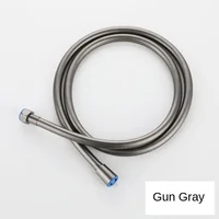 PVC มือถือหัวฝักบัวท่อ Universal ยืดหยุ่น Anti Winding ป้องกันการระเบิดน้ําห้องน้ําก๊อกน้ําท่อขยายท่อ 4