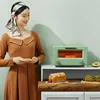 8 Functions Steam Toaster Oven 10L Mini Oven Toaster Kitchen Countertop Steam Heater Oven Toaster 5