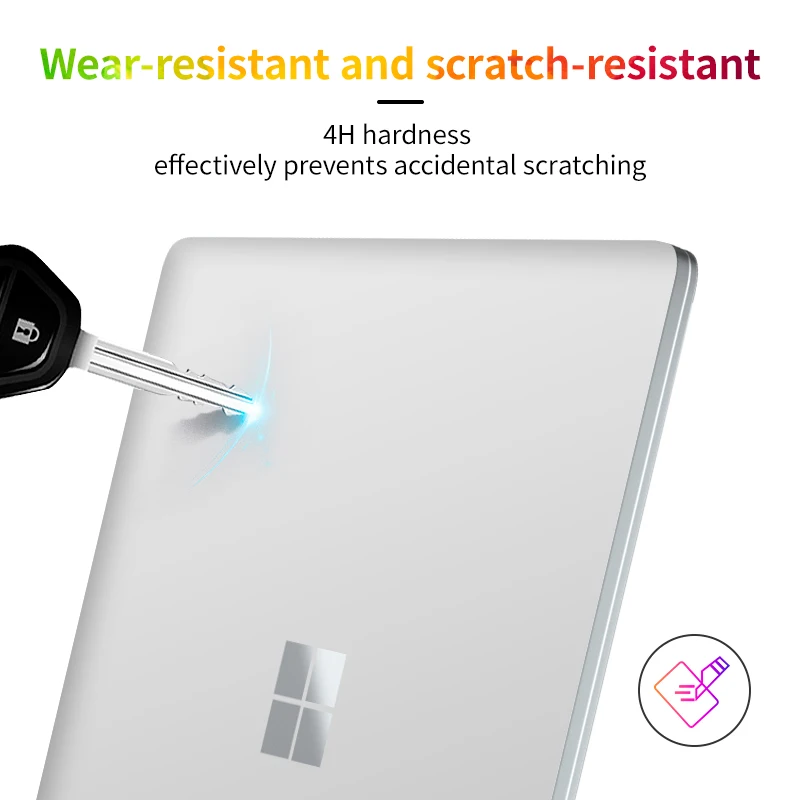 Vinyl Film Sticker Laptop Sticker Full Protective Skins for Surface go2 3 Laptop 3 /4/5 13.5 15 inch Vinyl Sticker for Book 2 13.5 15 solid color Simplicity