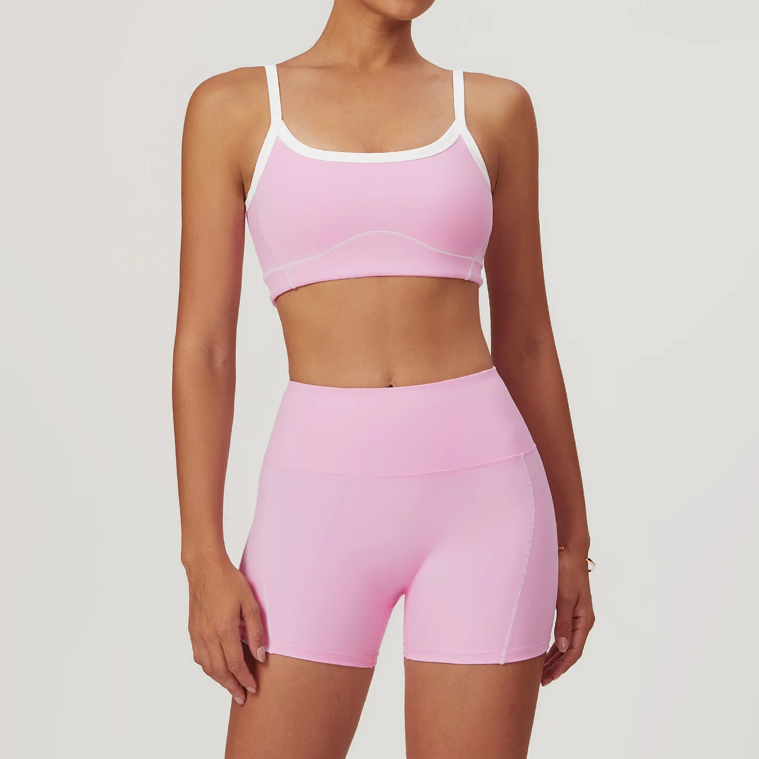Yoga Set Women 2PCS Workout Set Sportswear Gym Clothing Push Up Fitness Bra High Waist Leggings Sports Suits sports bra set gym workout set yoga pants set yoga set fitness set sportswear set sports set