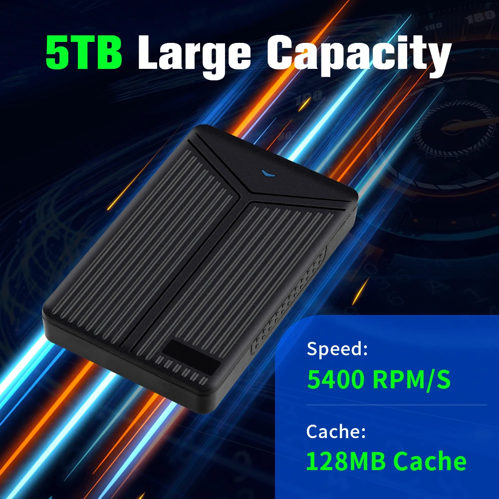 5TB Retro Gaming Hard Drive For Windows Launchbox + Retrobat + Playnite Game HDD 60000 Games For PS4/PS3/Switch/WII/PS1/PS2/N64