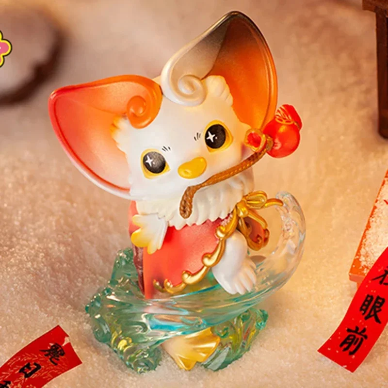 thumbnail image 1 of The New Year of Tiger Series Blind Box Guess Bag Original Toys Doll Cute Action Anime Figure Ornaments Collection Gift, 1 of 5