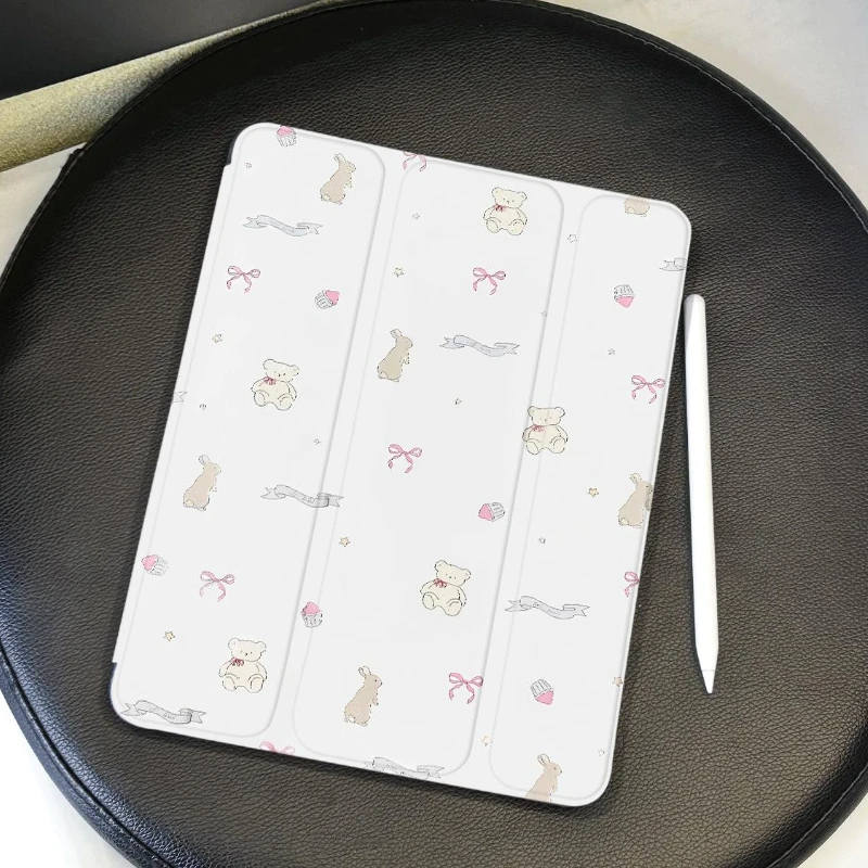 Sleek Smart Tablet Case with Pen Holder and Stand Feature