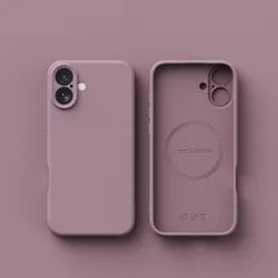 Liquid Silicone Magnetic Phone Case and Cover Accessories - iPhone 15 (PURPLE)