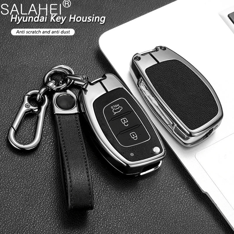 

Car Key Fob Case Cover Holder Shell For Hyundai Solaris Creta IX25 Kona Tucson Sonata FE I40 Elantra IX35 I20 IX45 HB20 Accent