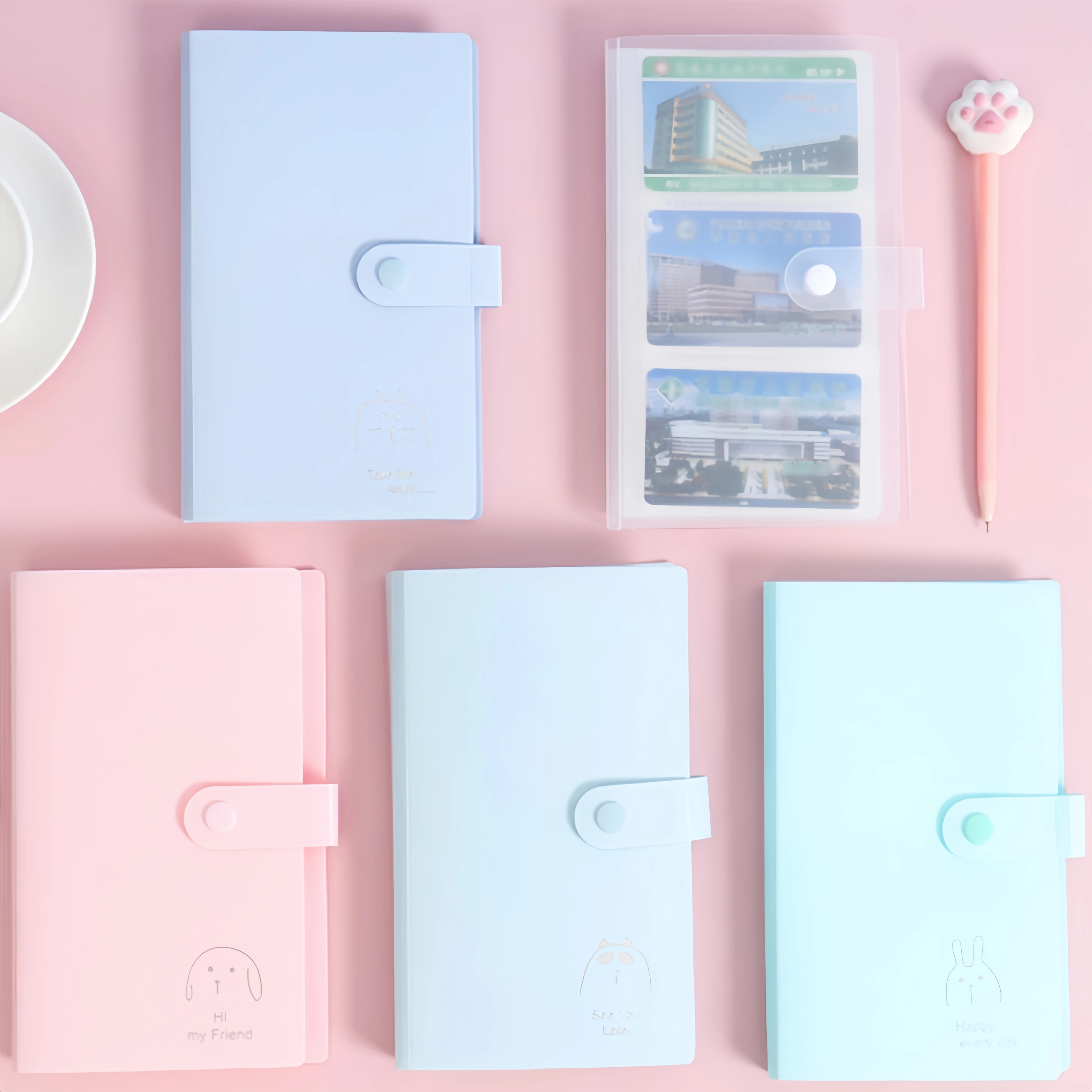 Compact 3-Inch Photo and Card Storage Album