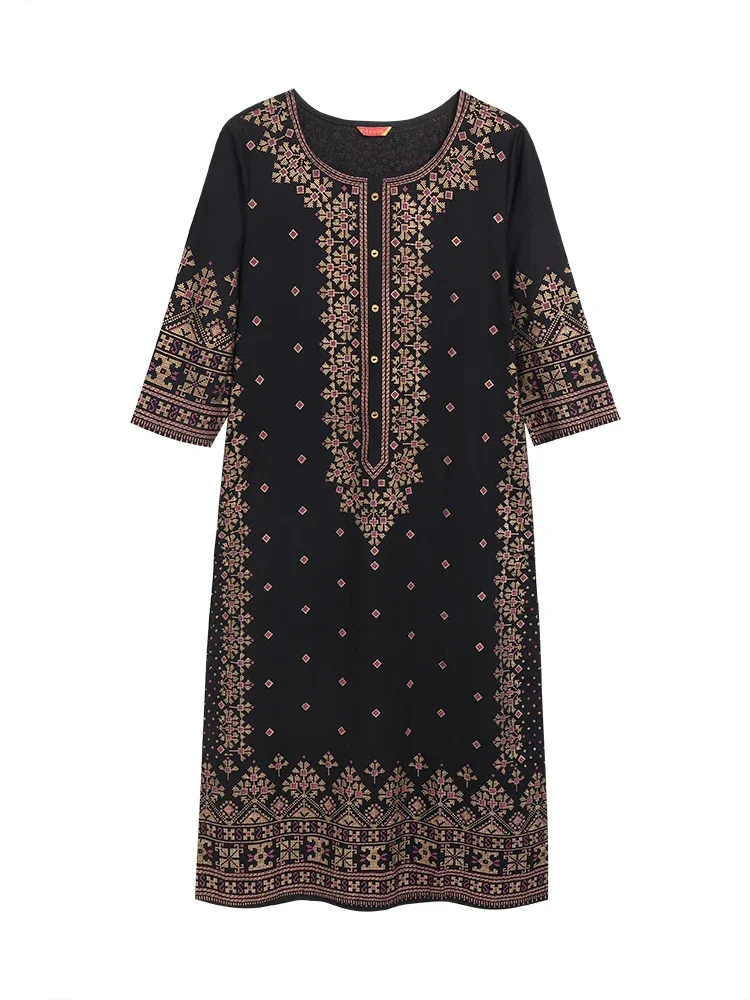 Indian Dress Kurtas for Women Spring Summer Cotton Printed Floral Ethnic Style Kurti Top South Asian Clothes Indian Sari Top