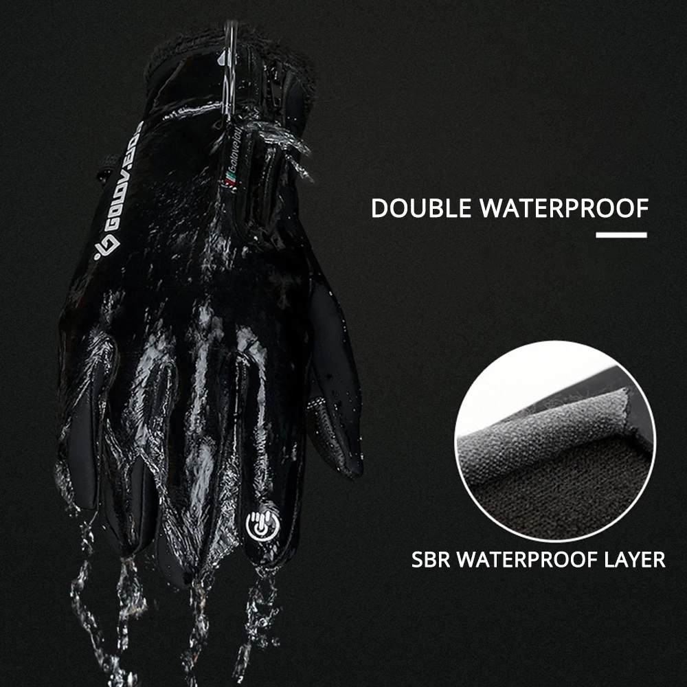 Winter Thermal Motorcycle Gloves 3