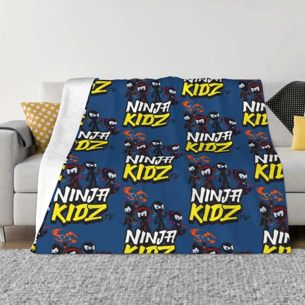 

Детское одеяло Ninja, одеяла для кровати, индивидуальное одеяло