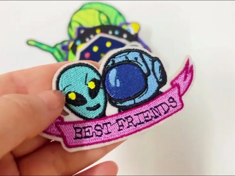 22 toppe ricamate termoadesive con motivo astronauta e pianeta spaziale, decorative, da cucire, per jeans, giacche, vestiti per bambini, borse, cappelli, lavori artistici e per cucito (spazio 22