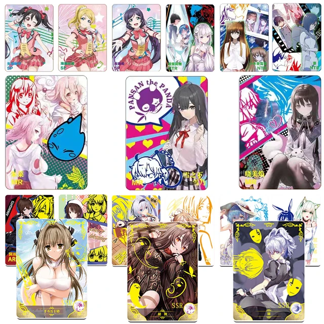 Goddess Story Kawaii Japanese Anime Collection Rare Cards Box Child Kids Gift Game Collectibles Card for Children Birthday Toys 2