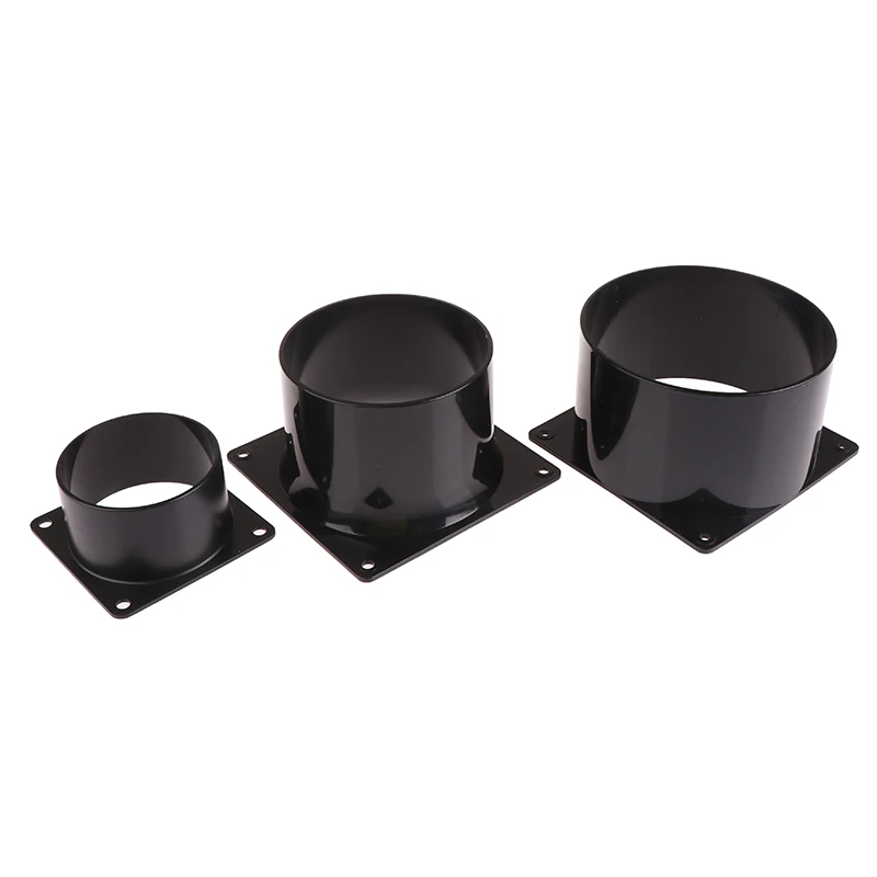 75/100/120MM ABS Wall Flange Connector for Ventilation Pipe flange connector