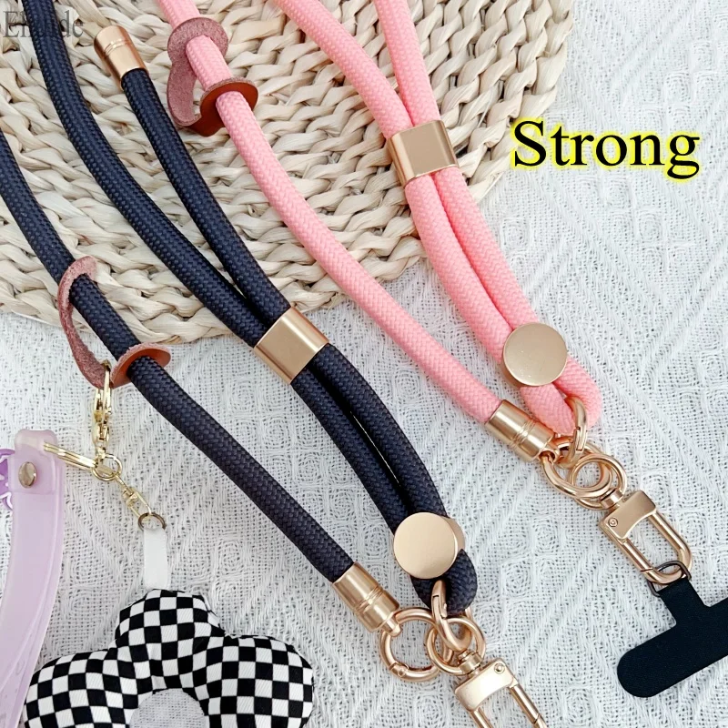 Adjustable Detachable Neck Cord Lanyard with Carabiner and Card Holder, 150cm Length