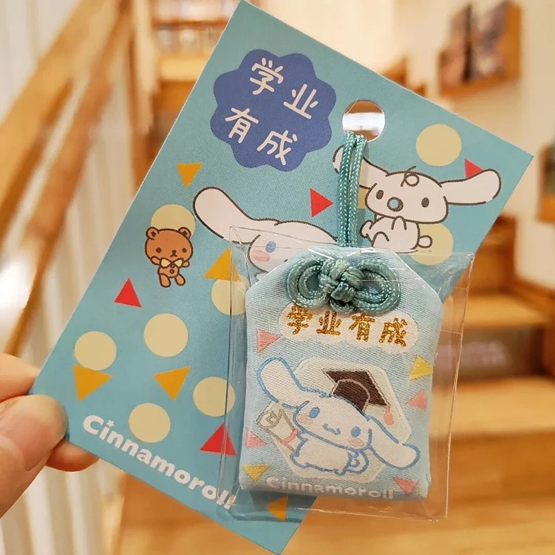 Pompompurin Japanese Omamori Bag Cute Dog Keychain For Good Luck Wealth Promotion Exam Pass Character Gift