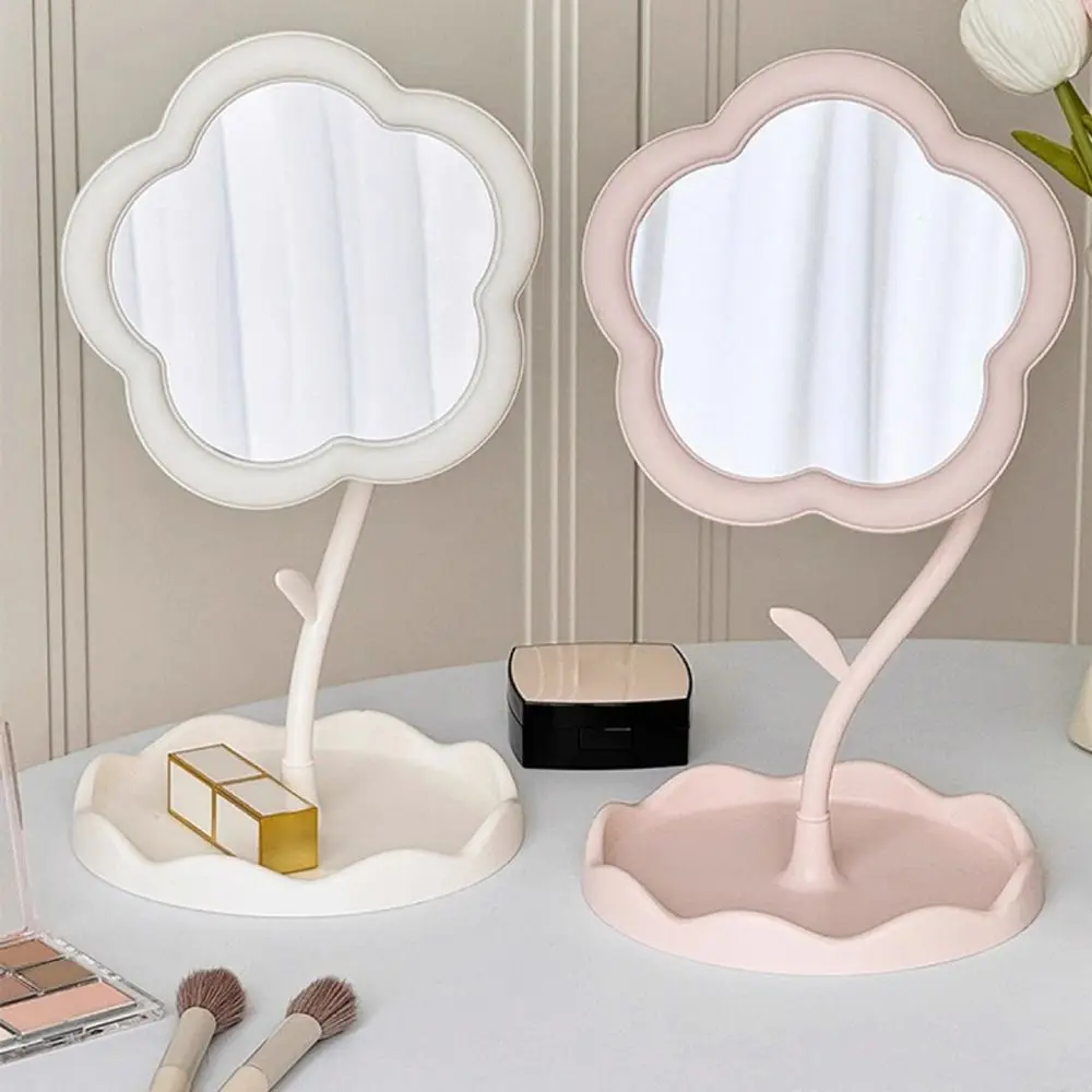 Portable Sunflower Shaped Makeup Mirror High-definition Detachable Dressing Mirror Versatile Beauty Mirror