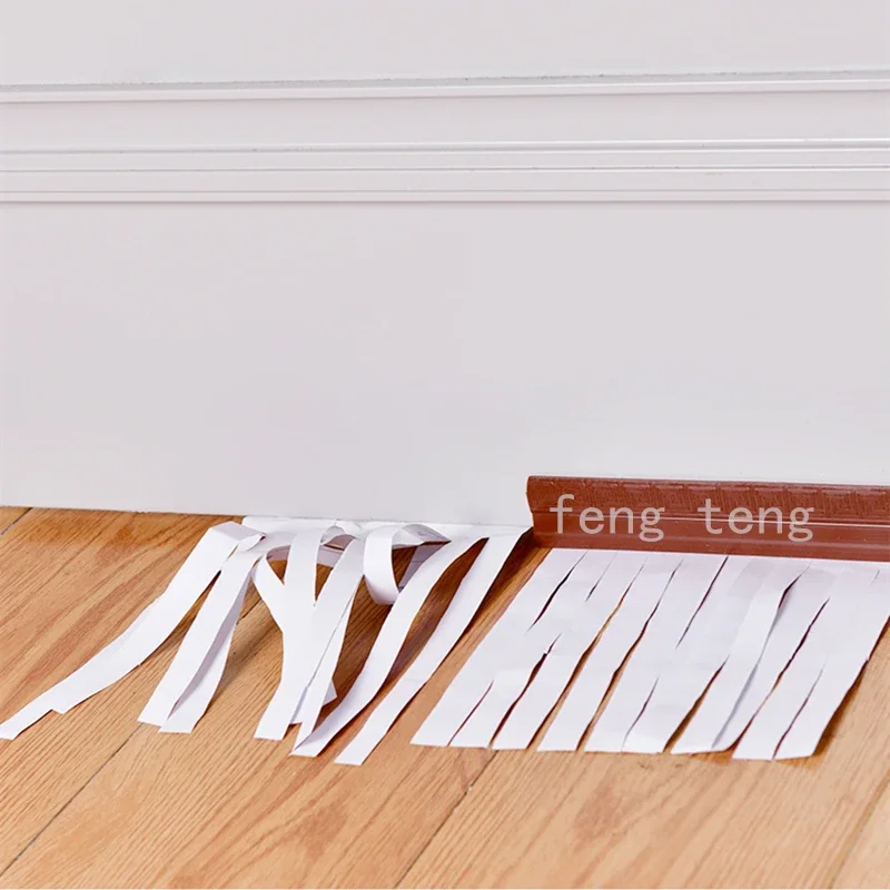 New 4 colors Under Door Draft Stoppers Weather Stripping Self Adhesive Seal Strip Energy Saving Wind Blocker Window Sealing Gap