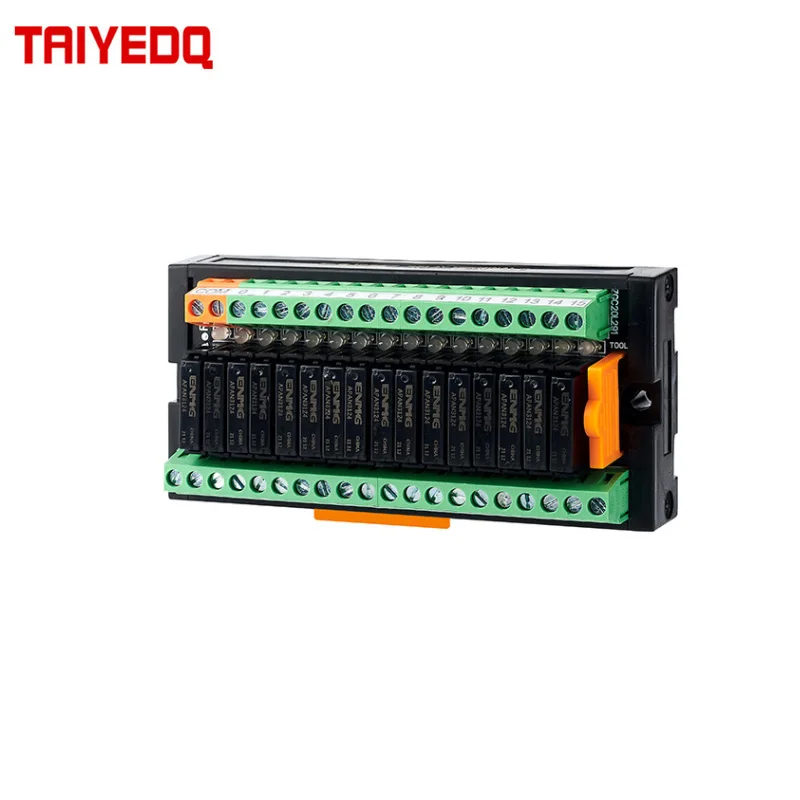 Relé Intermediário Rt-e08s Canais do Módulo de Relé 24vdc da Multi-maneira do Módulo 10 16 do Relé do Terminal