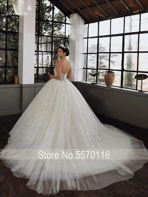 Vestidos de chiffon con escote en corazón y mangas cap de encaje Azul