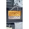 K G eagle head bag mini bag  thread color block glossy surface card holder one-shoulder crossbody chain bag for women 5