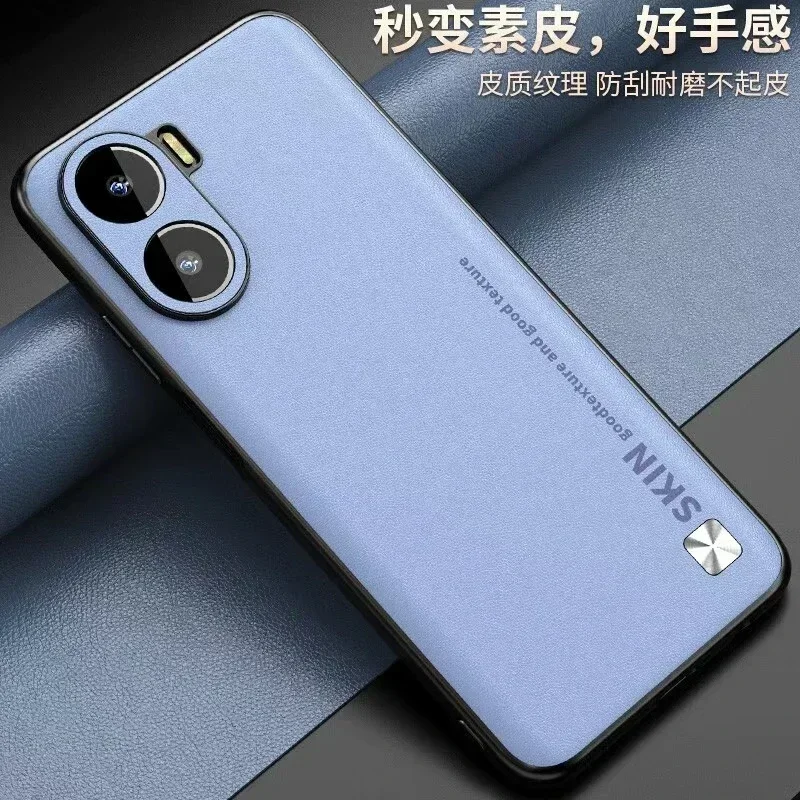Luxury Leather Silicone Shockproof Matte Bumper Protective Back Case