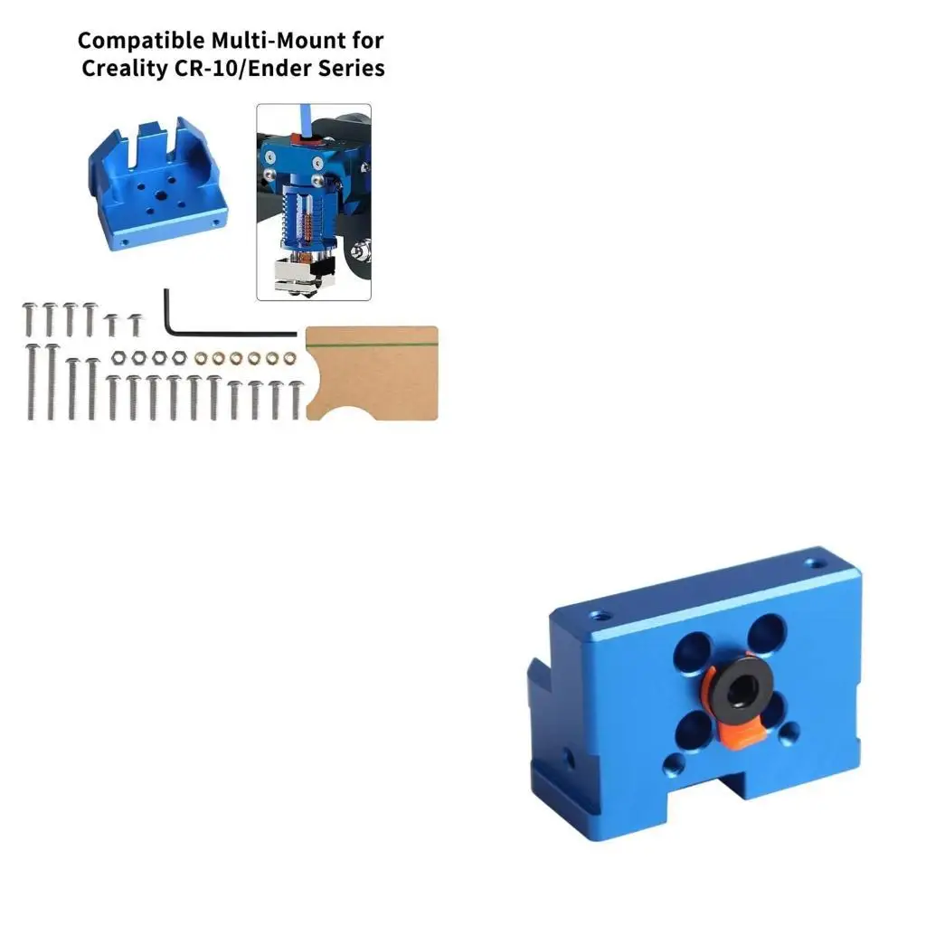652f Advanced Cooling -Drucker Extruder -Rahmenhalter Metall Hotend -Klammer für verschiedene beliebte Modelle