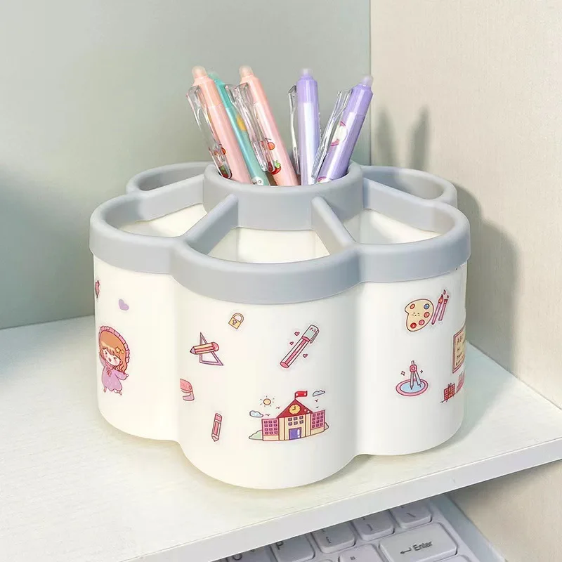 Revolving Multi-Purpose Organizer with DIY Stickers