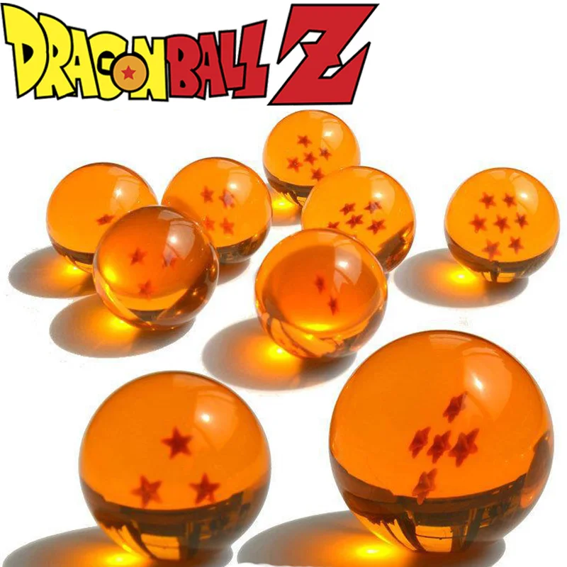 1:1 Bandai Dbz Wishing Ball Dragon Ball Figure Anime Model Collection Figurine Goku Vegeta Super Saiyan Toys Gifts
