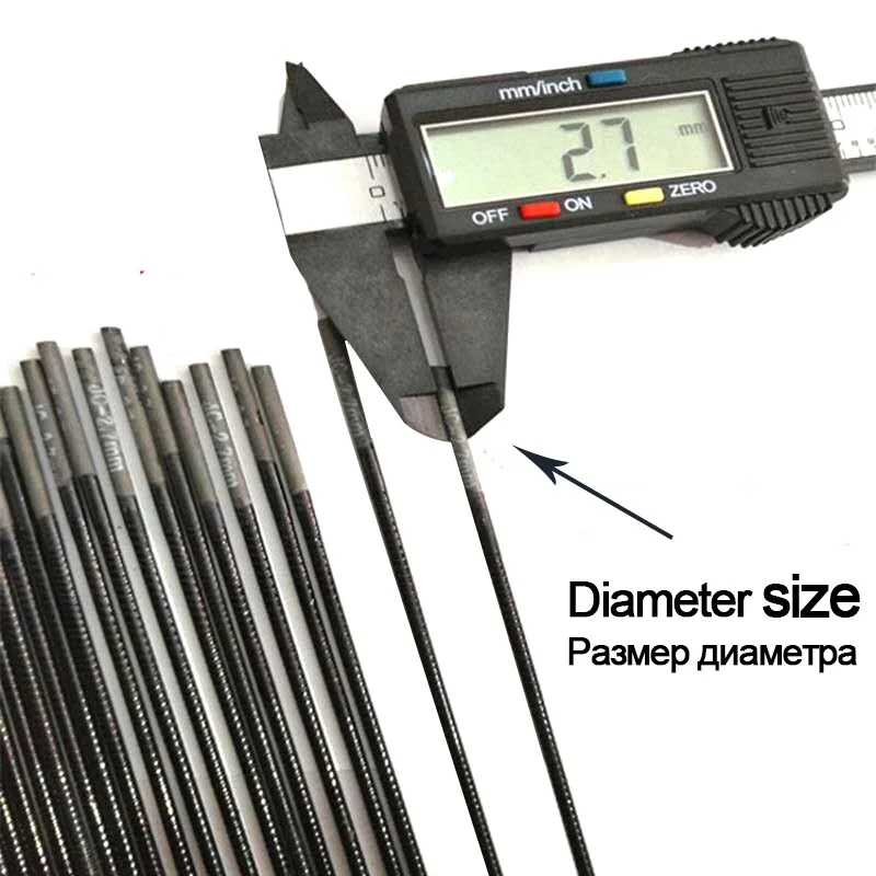 2.2mm-4.1mm 5 Pieces 80cm Fishing Rod Tip Spare Sections Taiwan Fishing Rod Full Size Solid Hollow Carbon Accessories Sturdy fishing rod