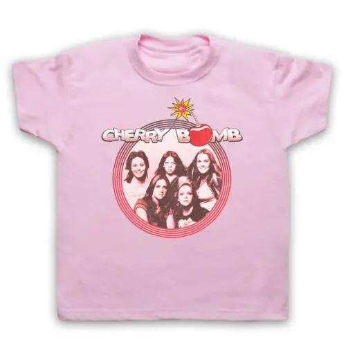 

CHERRY BOMB UNOFFICIAL THE RUNAWAYS JOAN JETT ROCK BAND WOMANS T-SHIRT