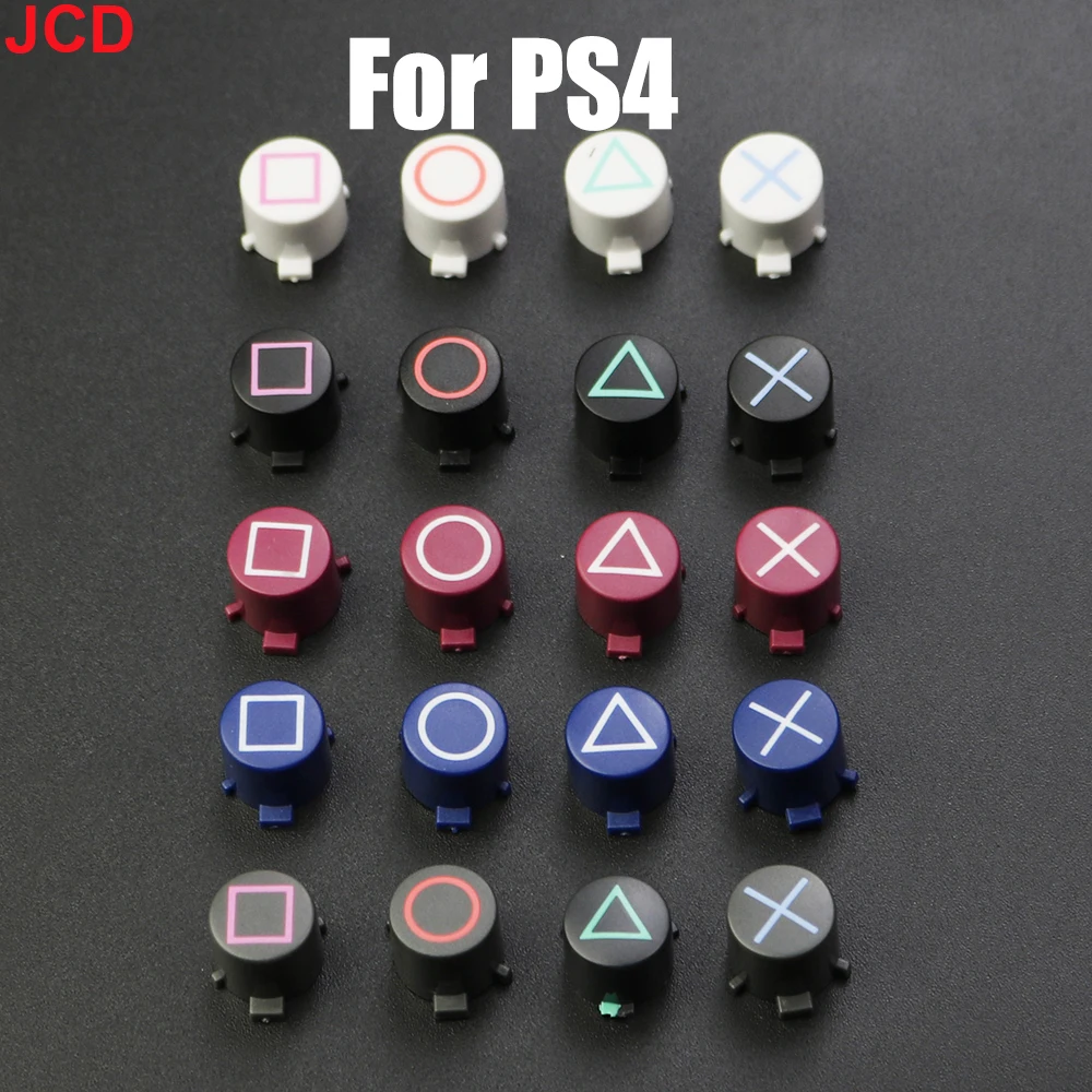 

JCD 1Set For PS4 GamePad Handle Plastic Button Maintenance Accessories For PS4 Plastic ABXY Handle Button Game Function Button