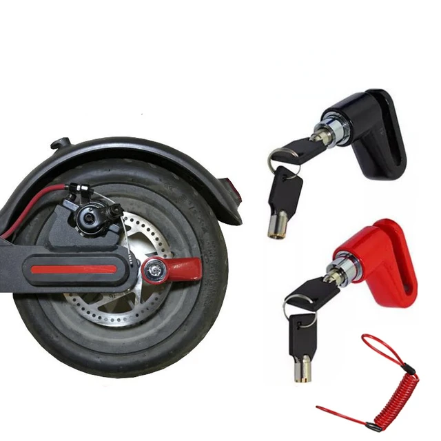 4 farbe anti-theft lock fahrrad motorrad mountainbike elektrische roller  disc bremse schloss bremsscheibe schloss fahrrad anti-diebstahl werkzeug -  AliExpress