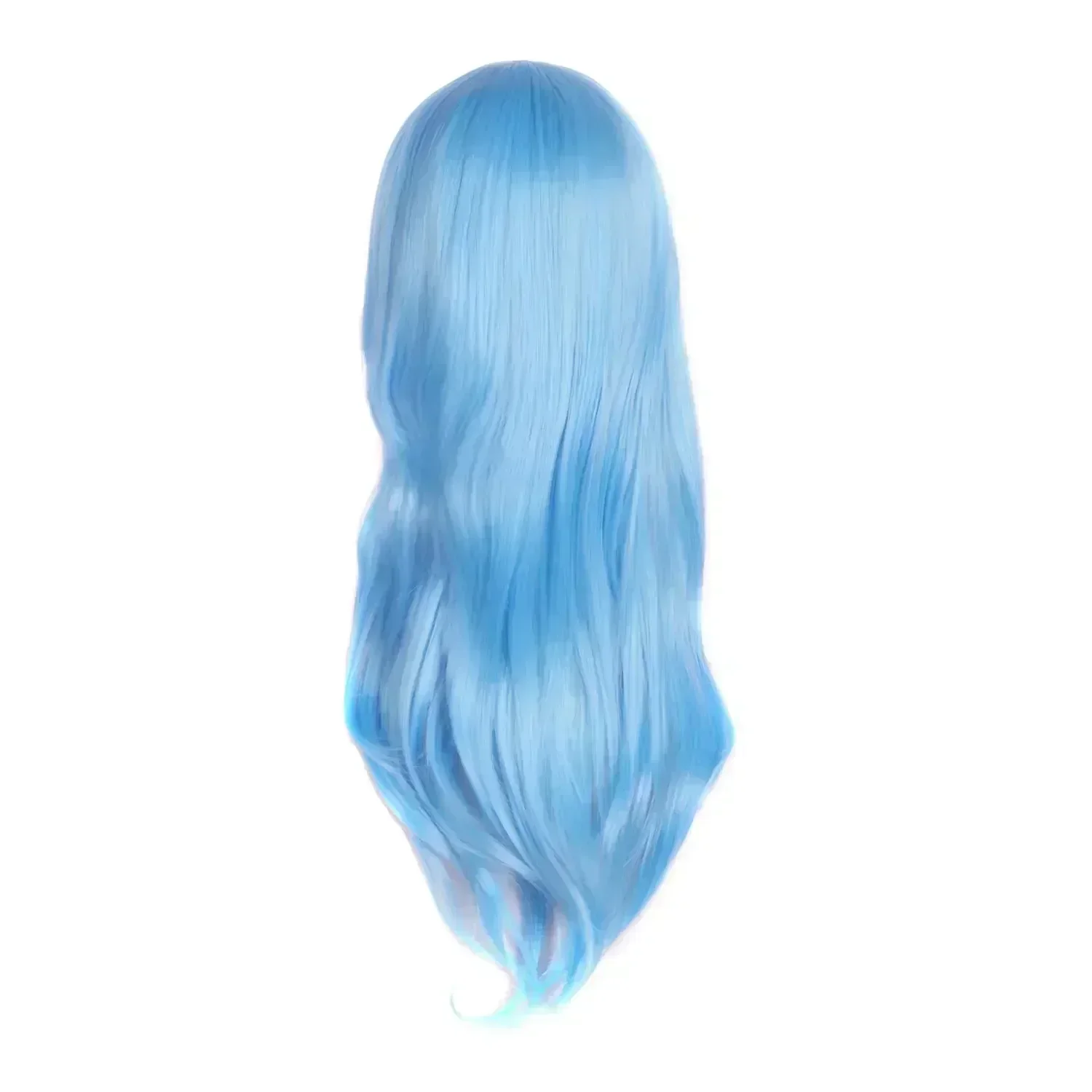 70cm langes lockiges Haar endet Kostüm Cosplay Perücke synthetische hitze beständige Halloween Karneval Kostüm Cosplay Straight Hai – Detail 14