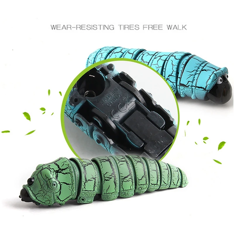 Infrared Remote Control Caterpillar Toy Funny Rc Animal Toy Novelty Gaggle Toy Tricky Toys Reptile Insect Electric 4