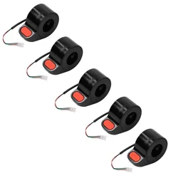 Durable Thumb Throttle Accelerator for Electric Scooters - Finger Dial Speed Control Booster (5pcs)
