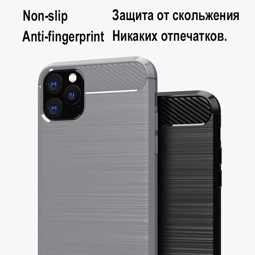 Luxury Carbon Fibre Shockproof Phone Case - High-Quality Cover