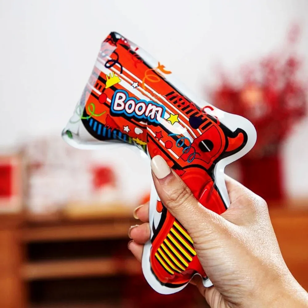 100PCS New Year's Gift Fireworks Birthday Party Automatic Inflatable Cannon Handheld Small Cannon Nozzle inflatable fireworks cannon